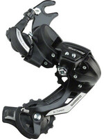 Shimano Shimano Tourney RD-TY500-SGS Rear Derailleur - 6,7 Speed, Long Cage, Black, Dropout Claw Hanger