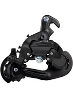 Microshift MicroSHIFT M21 Rear Derailleur - 6,7 Speed, Short Cage, Dropout Claw Hanger, Black