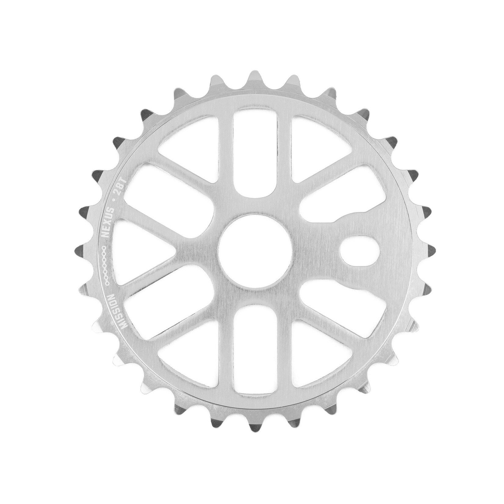 Mission Nexus Sprocket-Silver-28t