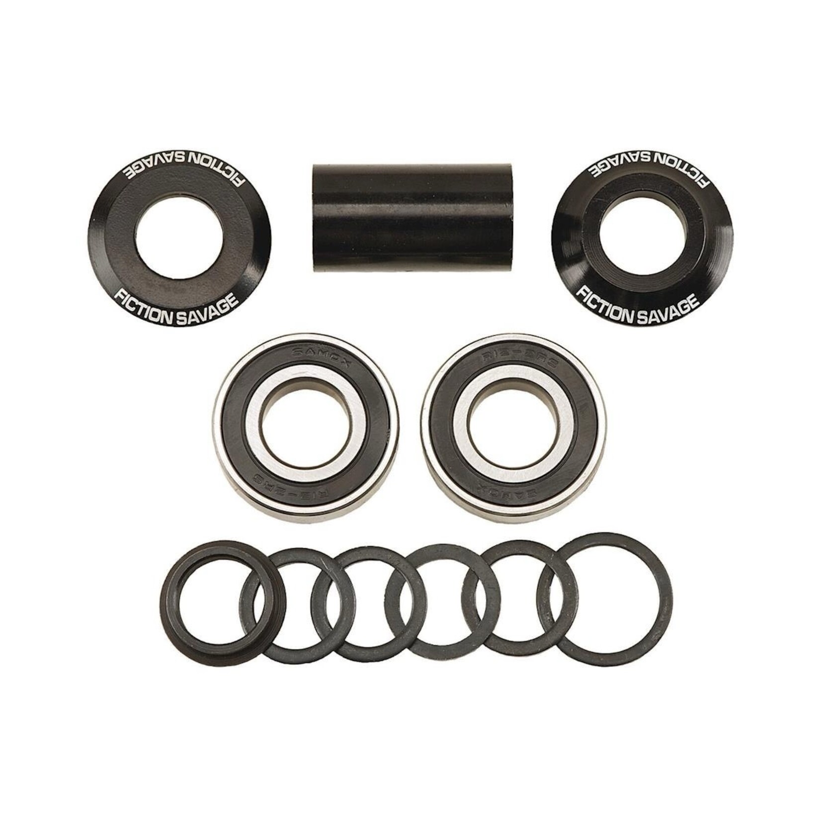 Fiction Fiction Savage Mid Bottom Bracket 22mm Black