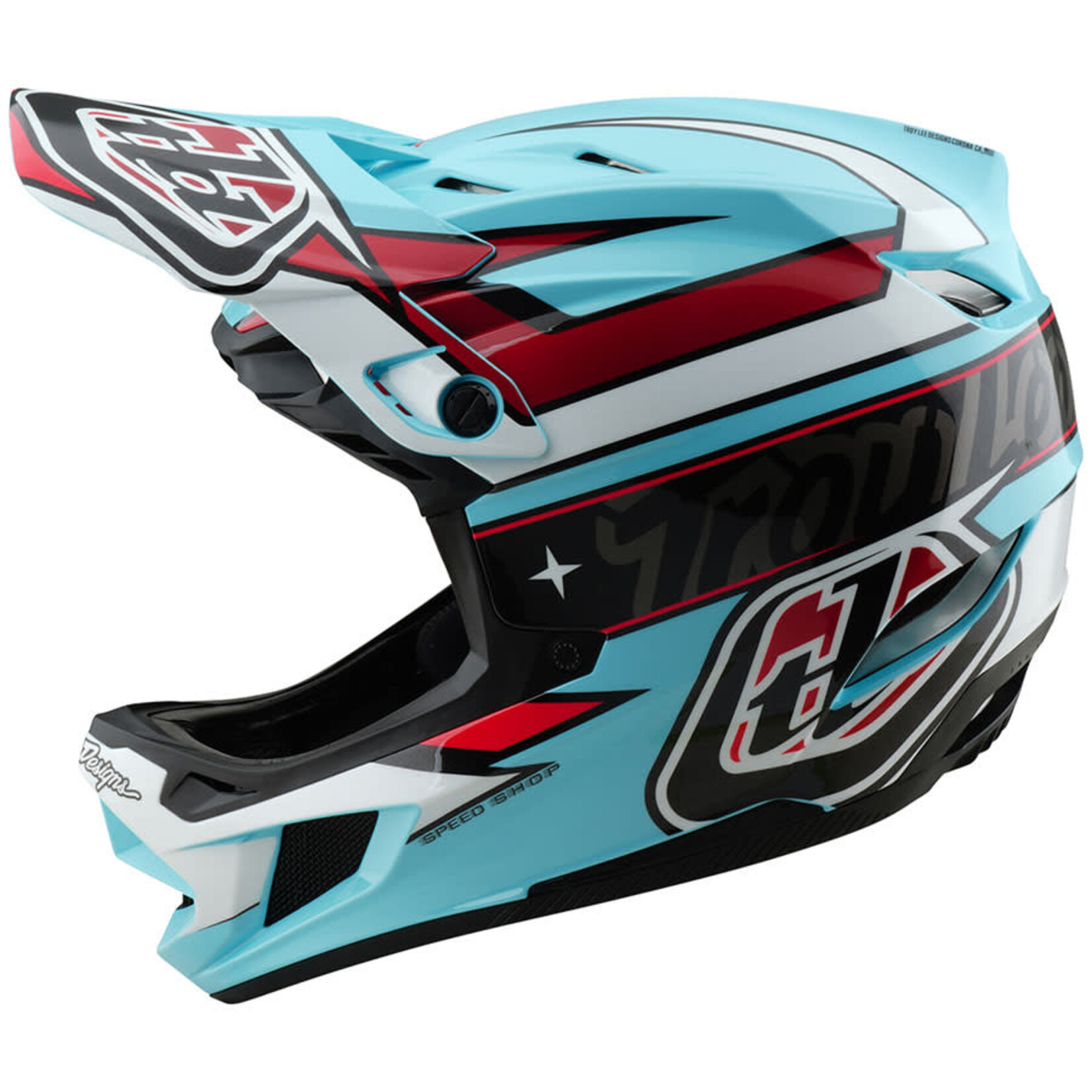 Troy Lee Designs Troy Lee Designs D4 Polyacrylite Helmet