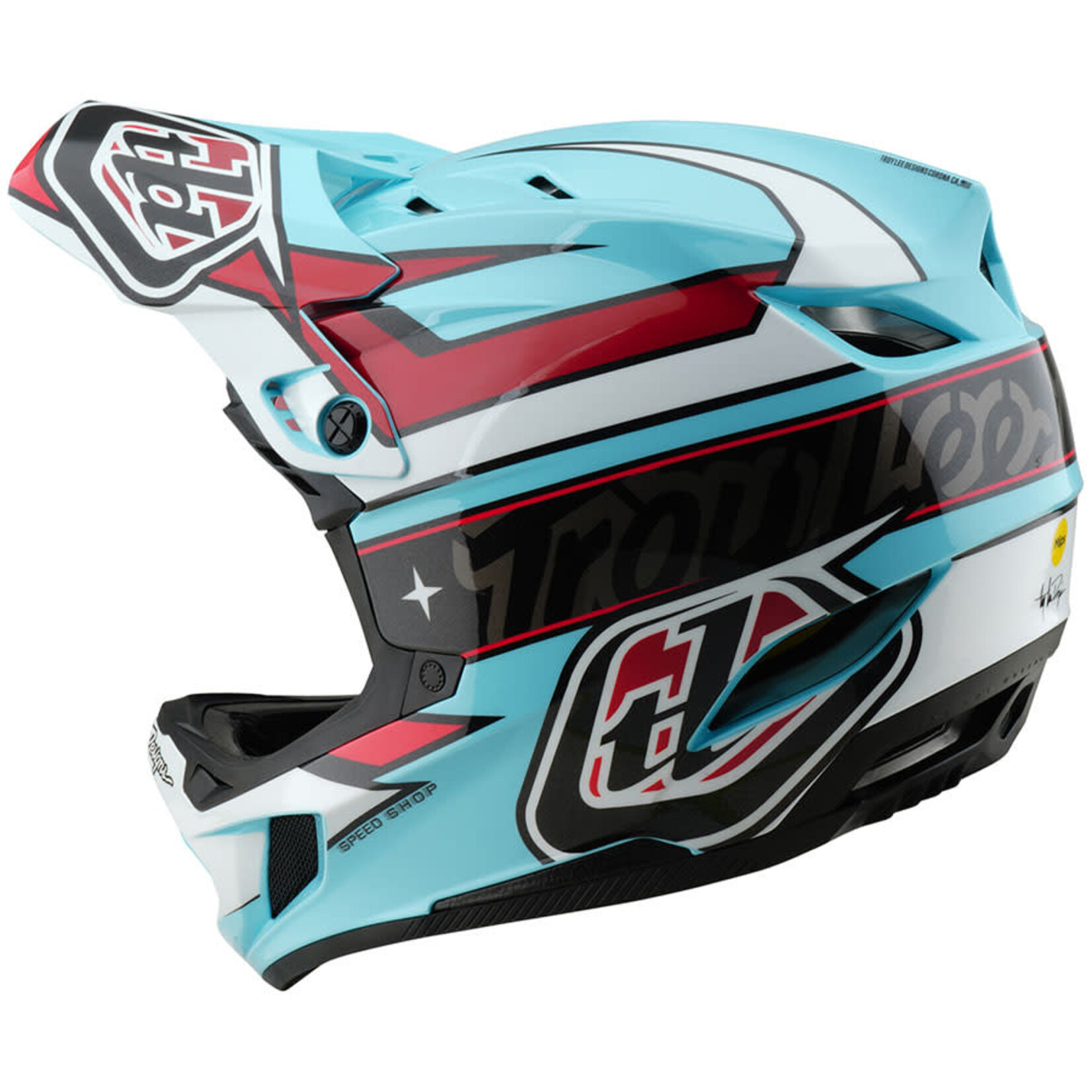 Troy Lee Designs Troy Lee Designs D4 Polyacrylite Helmet