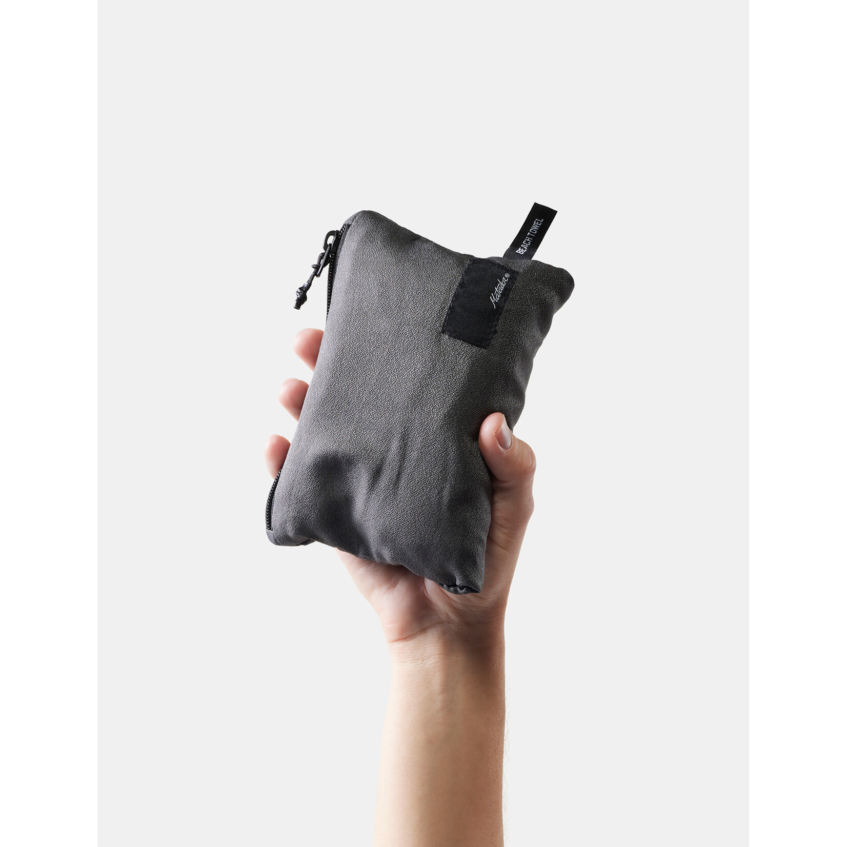 Nanodry Packable Beach Towel, Charcoal