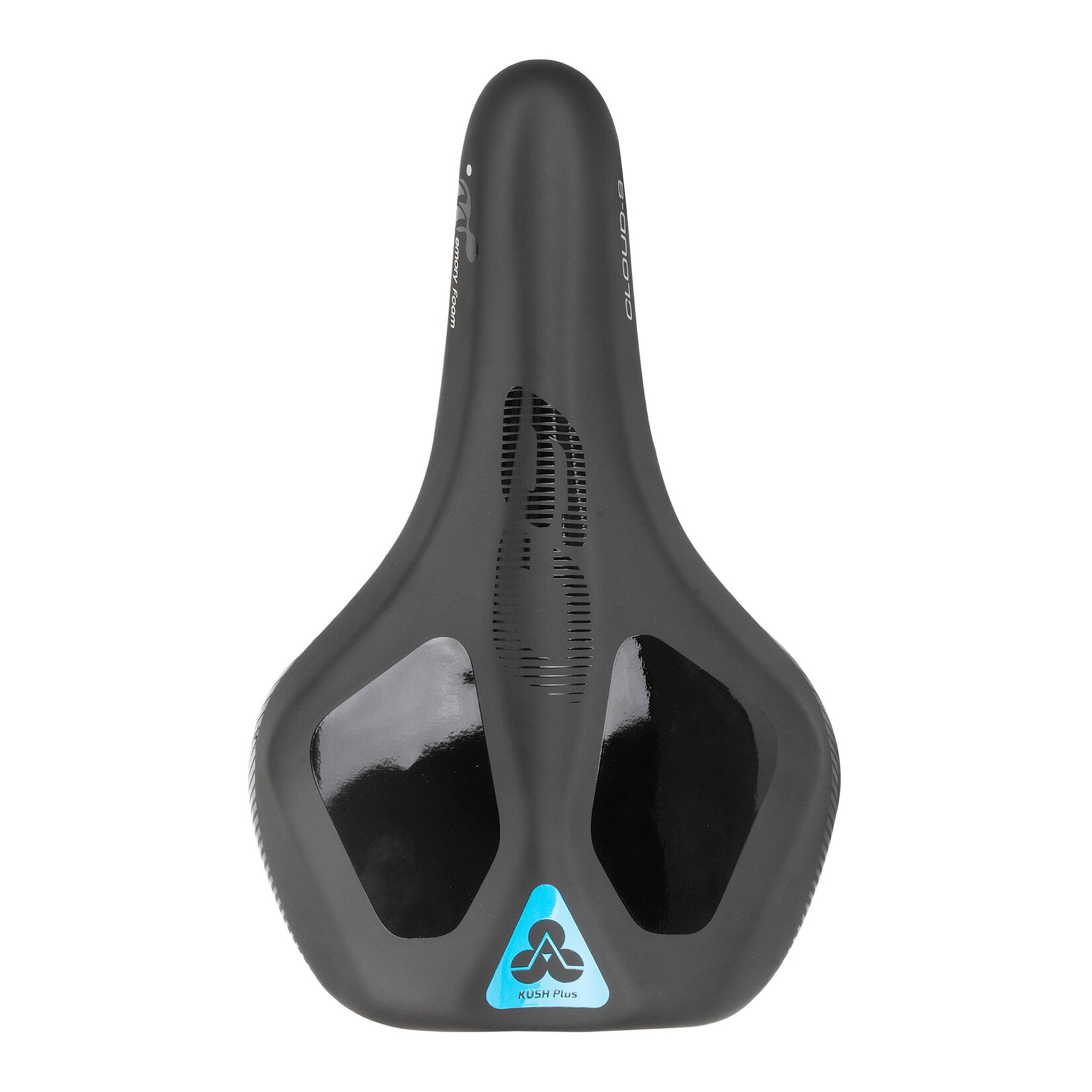 Cloud 9 Saddle Kush Plus Medium Memory Foam Bk