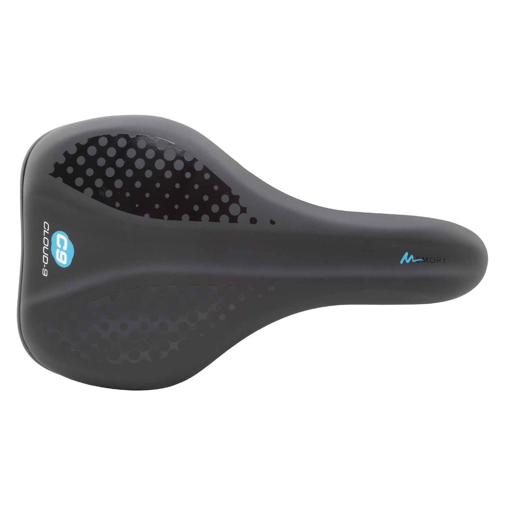 Cloud 9 Saddle Kush Kids Sport Memory Foam 9X5.4 Bk