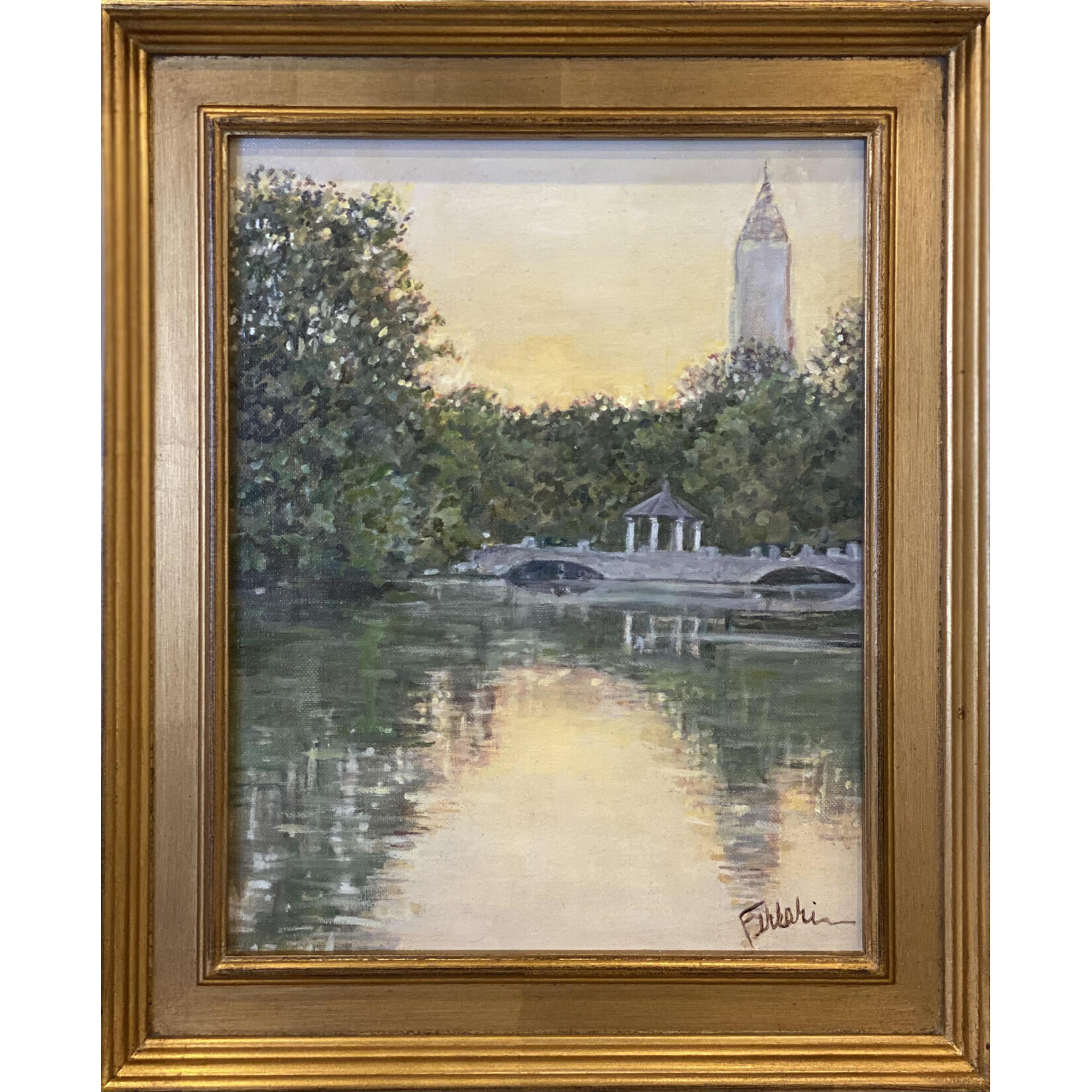 (SOLD) Sunset at Piedmont Park