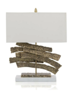 John Richard Brass Crinkle  Lamp