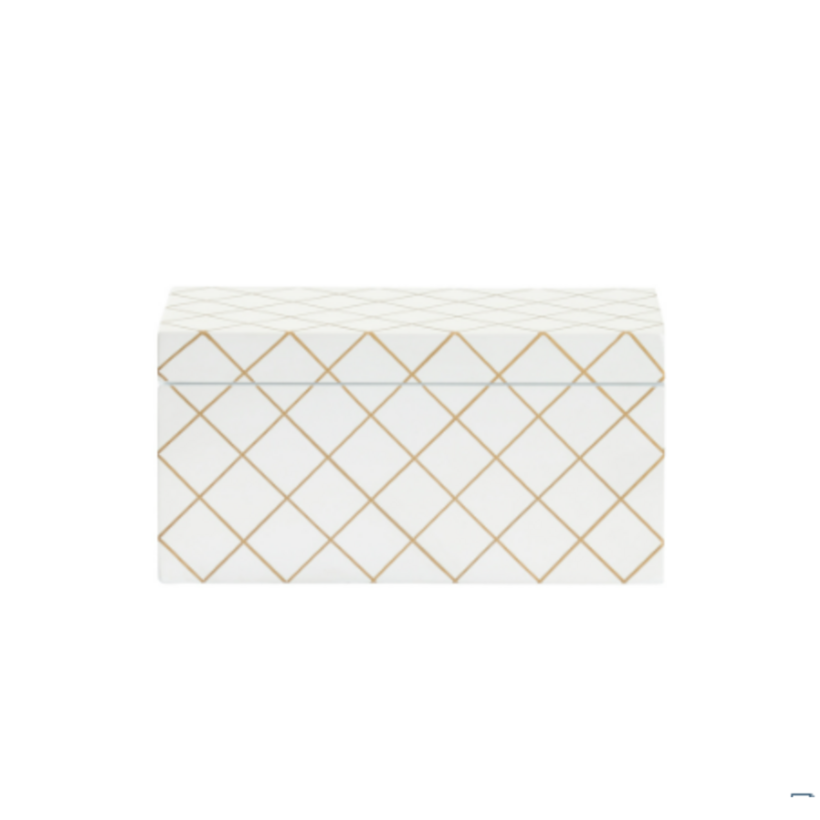 chelsea house Diamond Box White