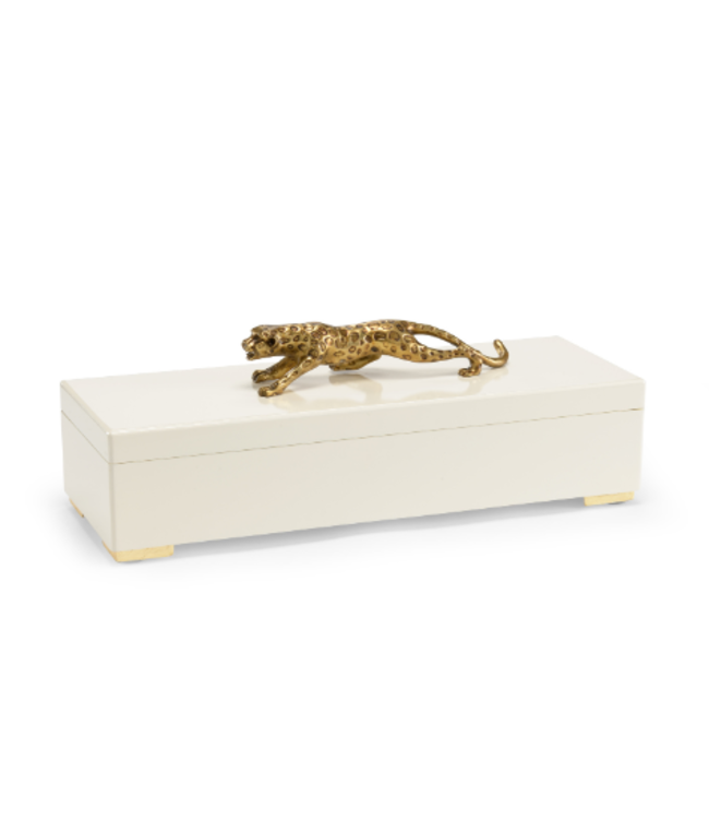 chelsea house Cheetah Box  Cream