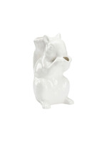 Squirrel Pitcher White