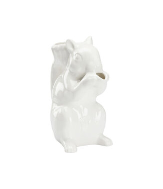 chelsea house Squirrel Pitcher White