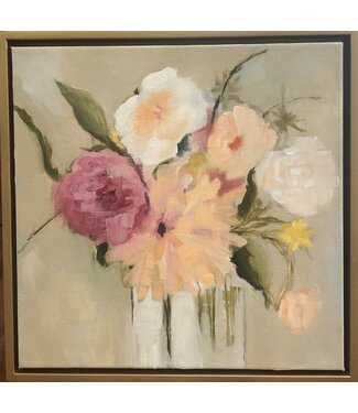 Laura Davis Shanker Blush floral II