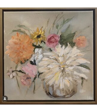 Laura Davis Shanker Blush floral IV