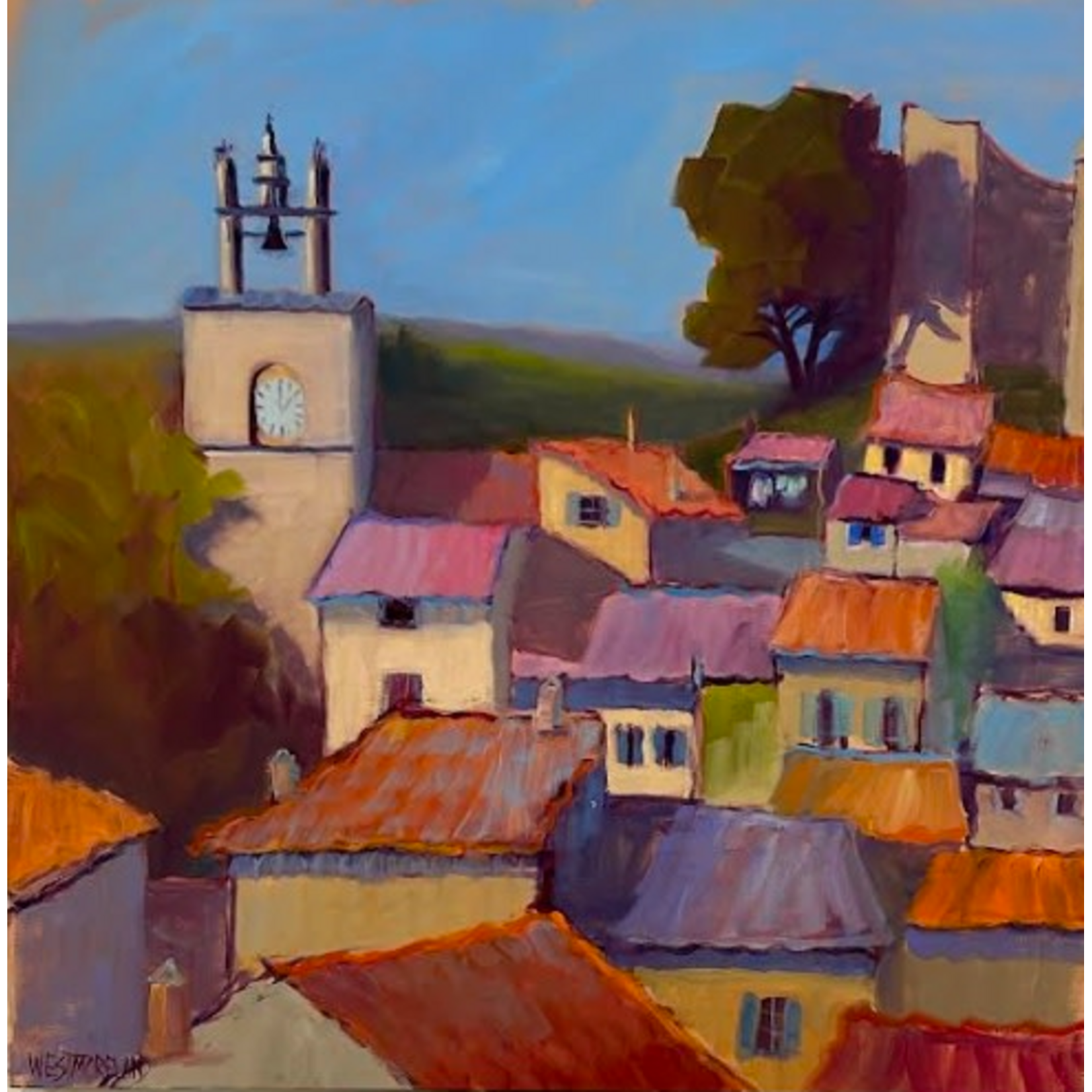 Roof Tops of Lourmarin