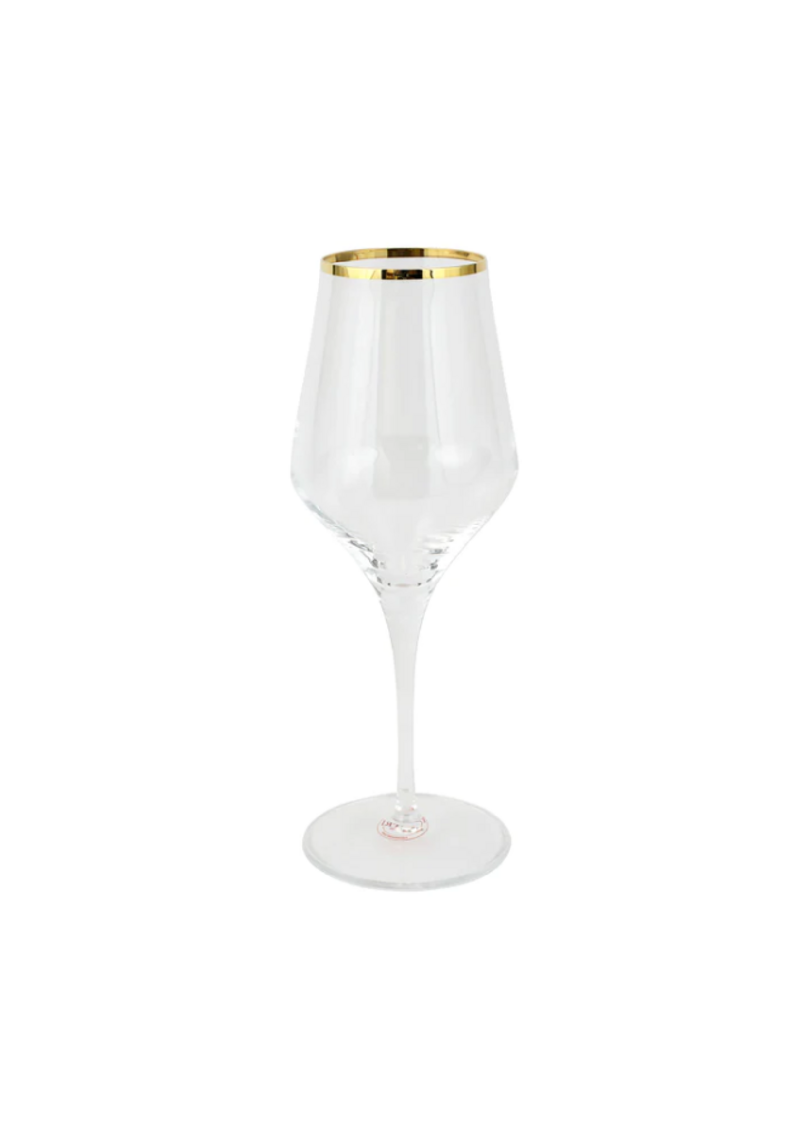 Contessa Gold Water Glass