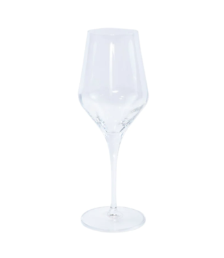 Vietri Contessa Clear Water Glass