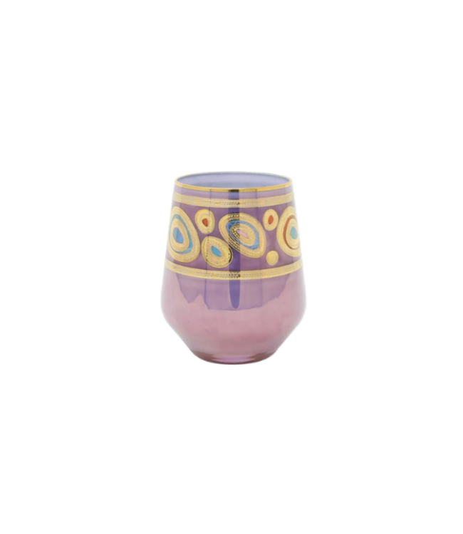 Vietri Regalia Stemless wine