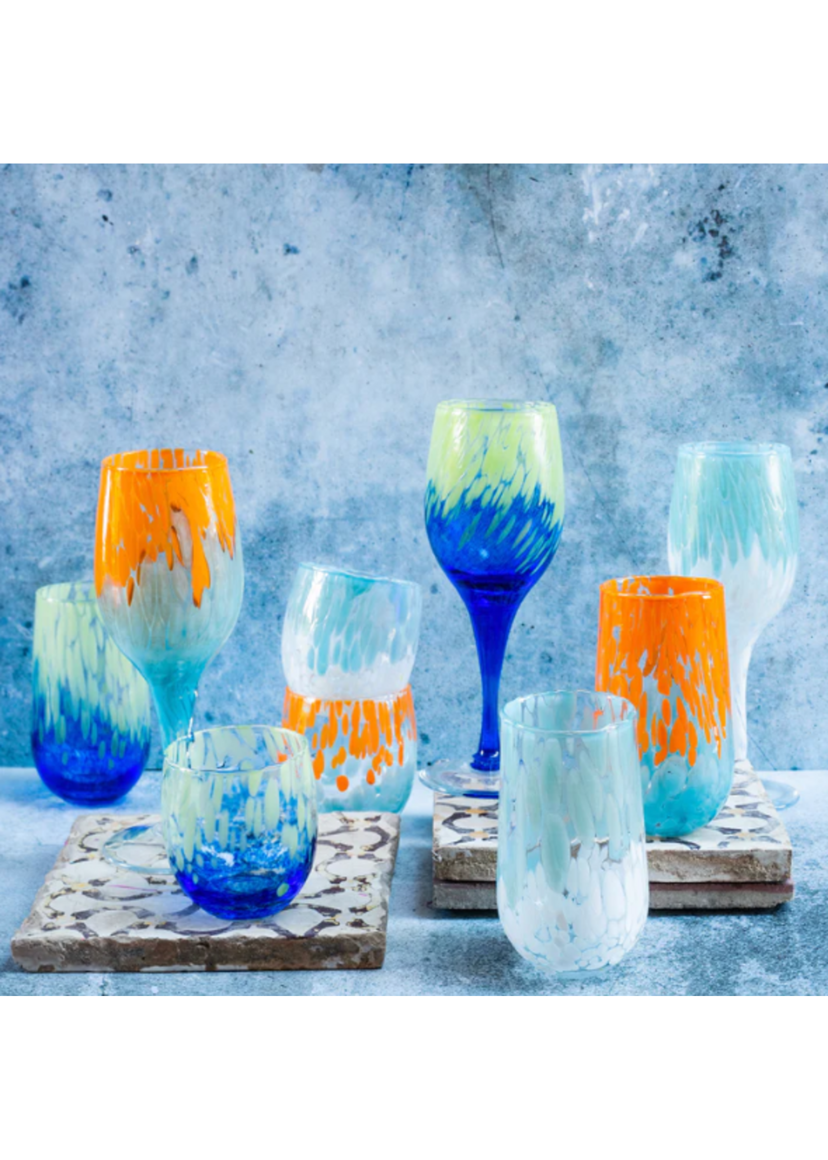 Nuvola Light Blue / White Wine  Glass