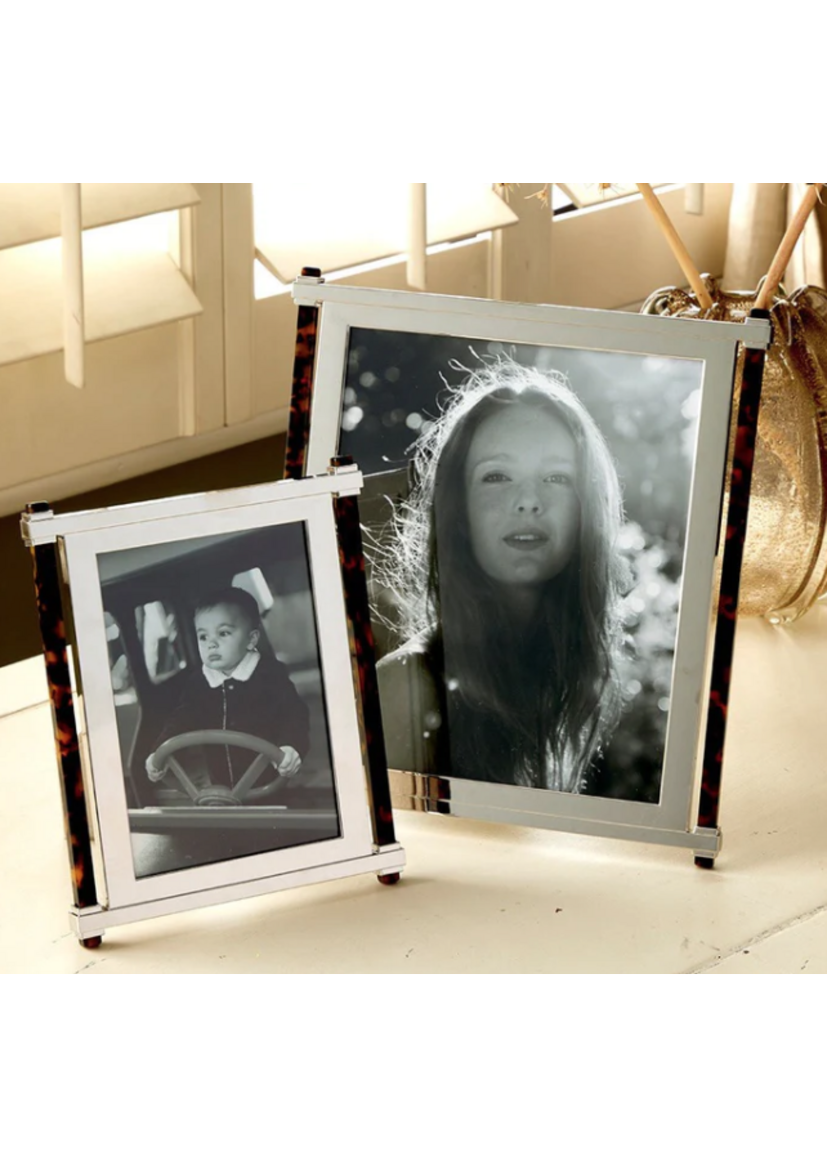 Tortoise Shell Pillar Frame 8x10