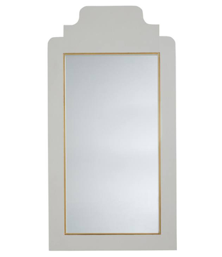 Gabby Alabaster Shagreen Mirror