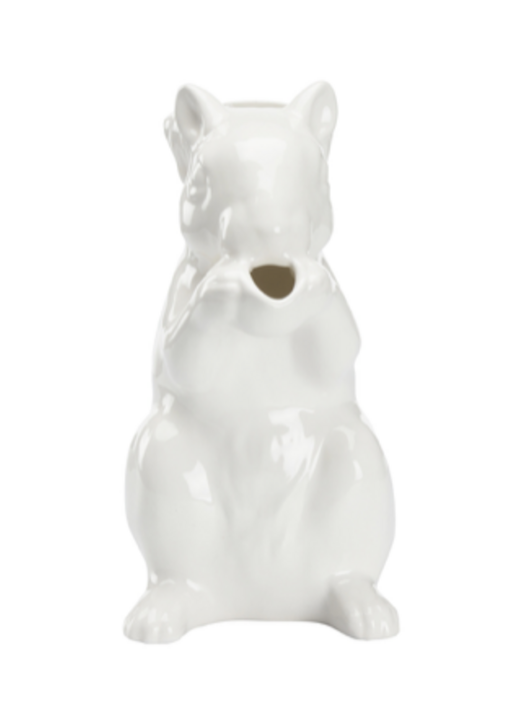 chelsea house Squirrel Pitcher White