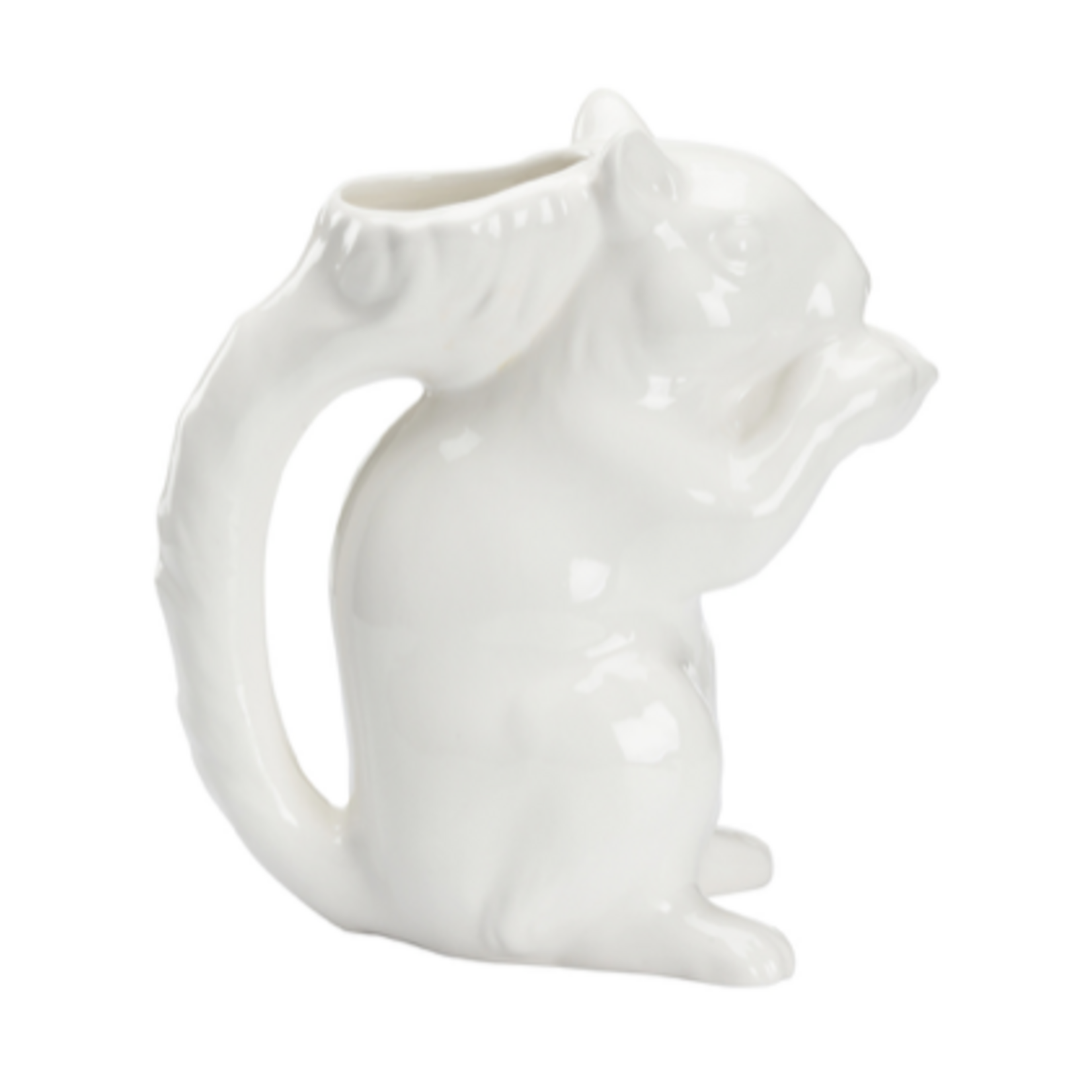 chelsea house Squirrel Pitcher White