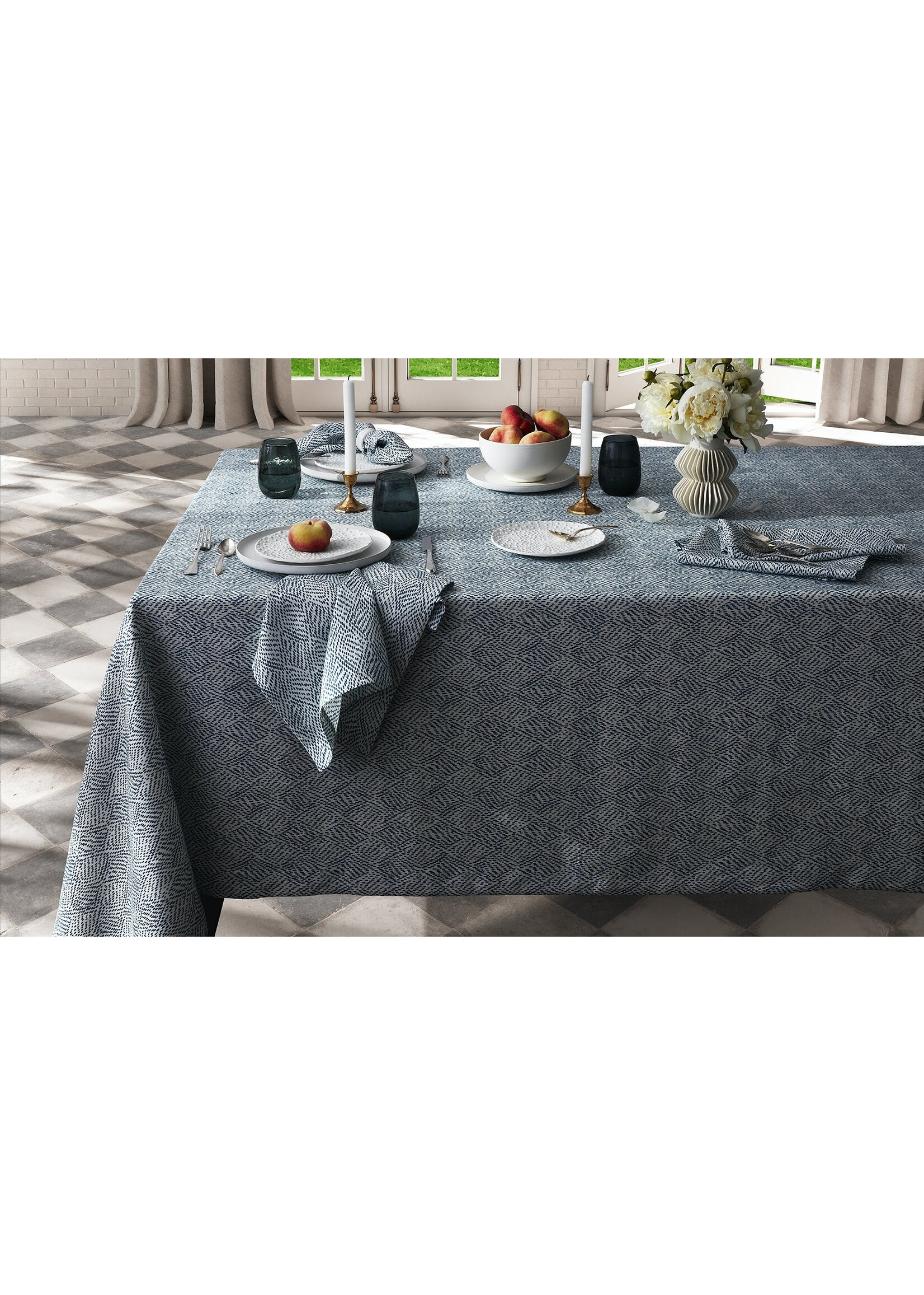 Matouk Matouk  Duma Diamond Tablecloth/Runner
