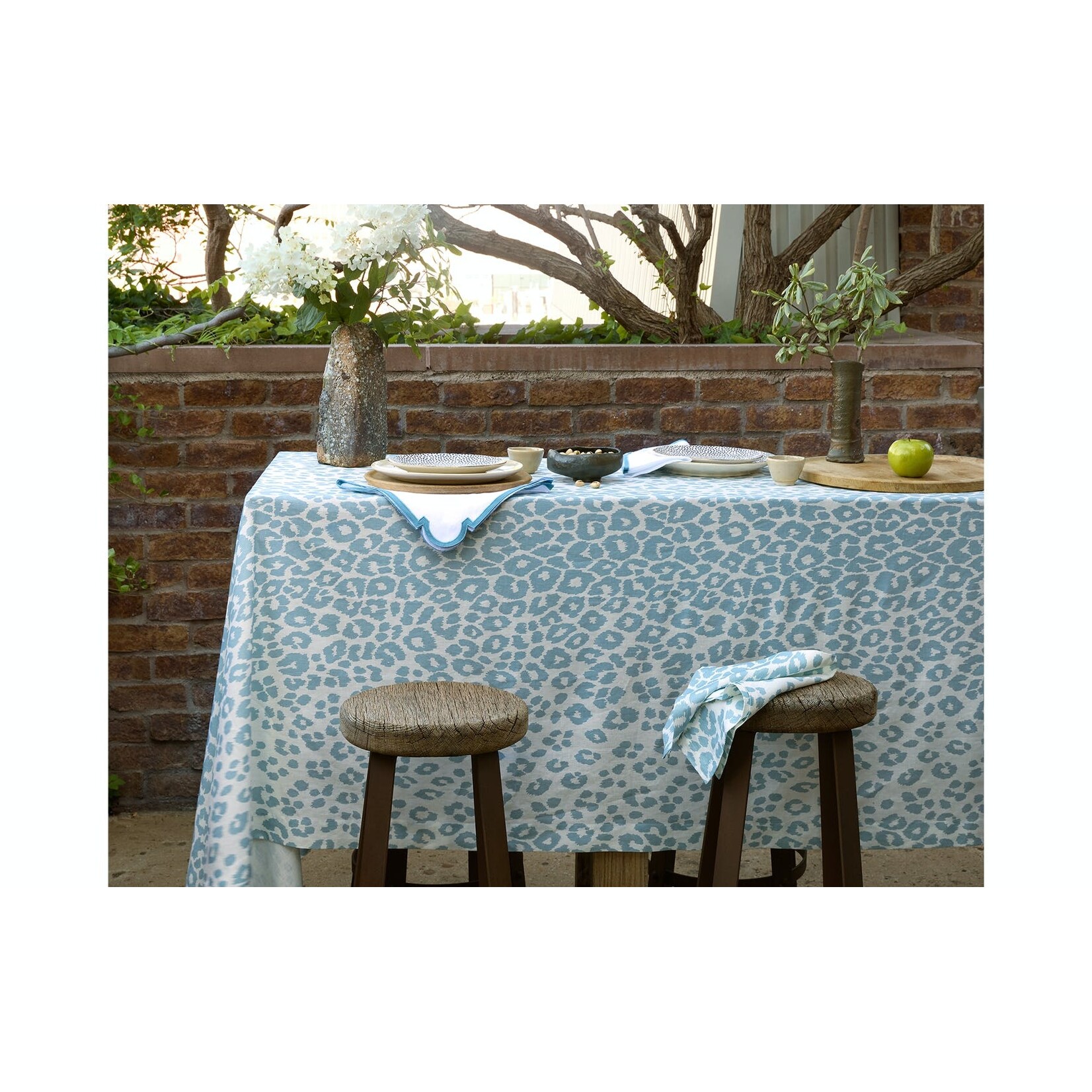 Matouk Matouk  Iconic Leopard Tablecloth/Runner