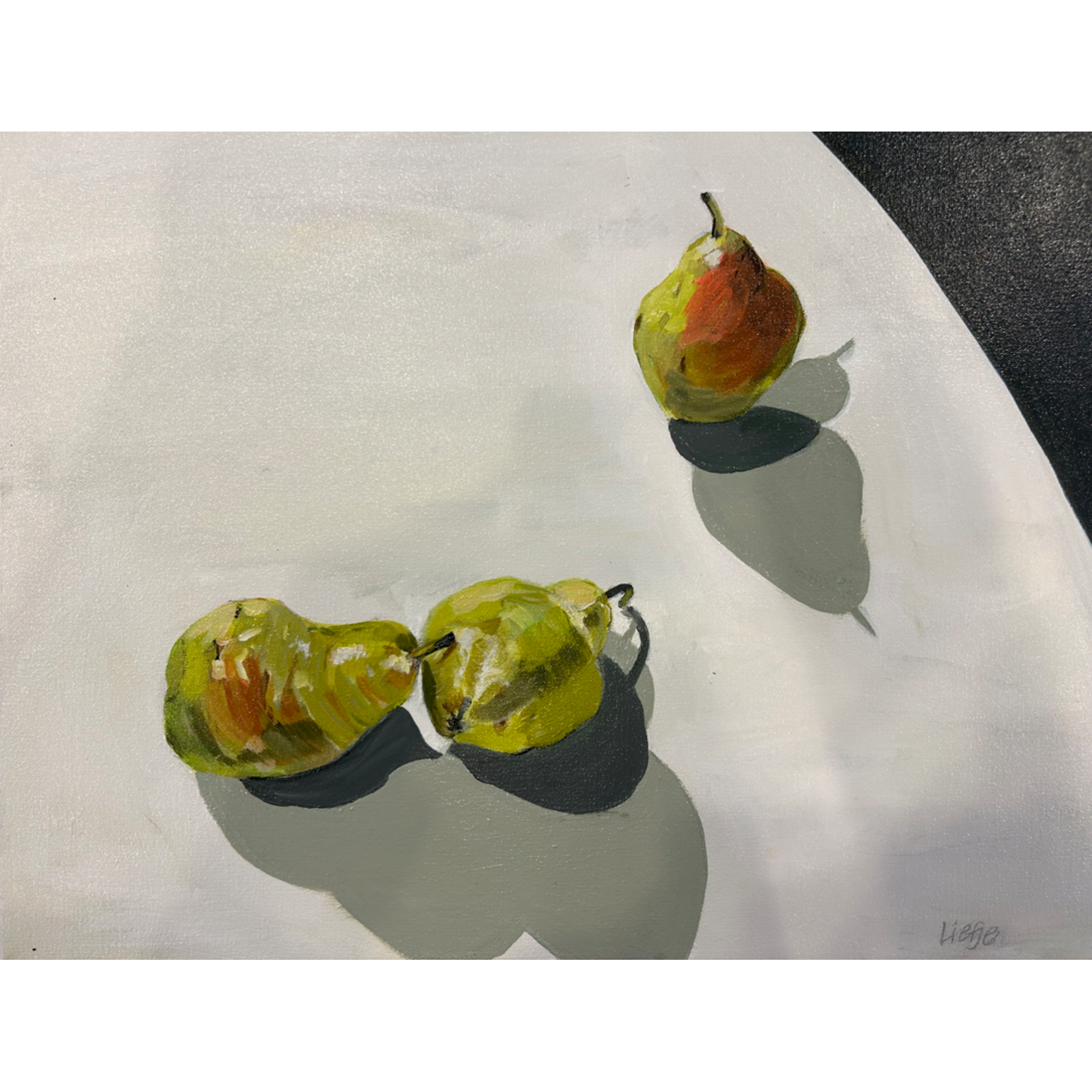 Liefje Smith "Pears- Two and One" 20x16