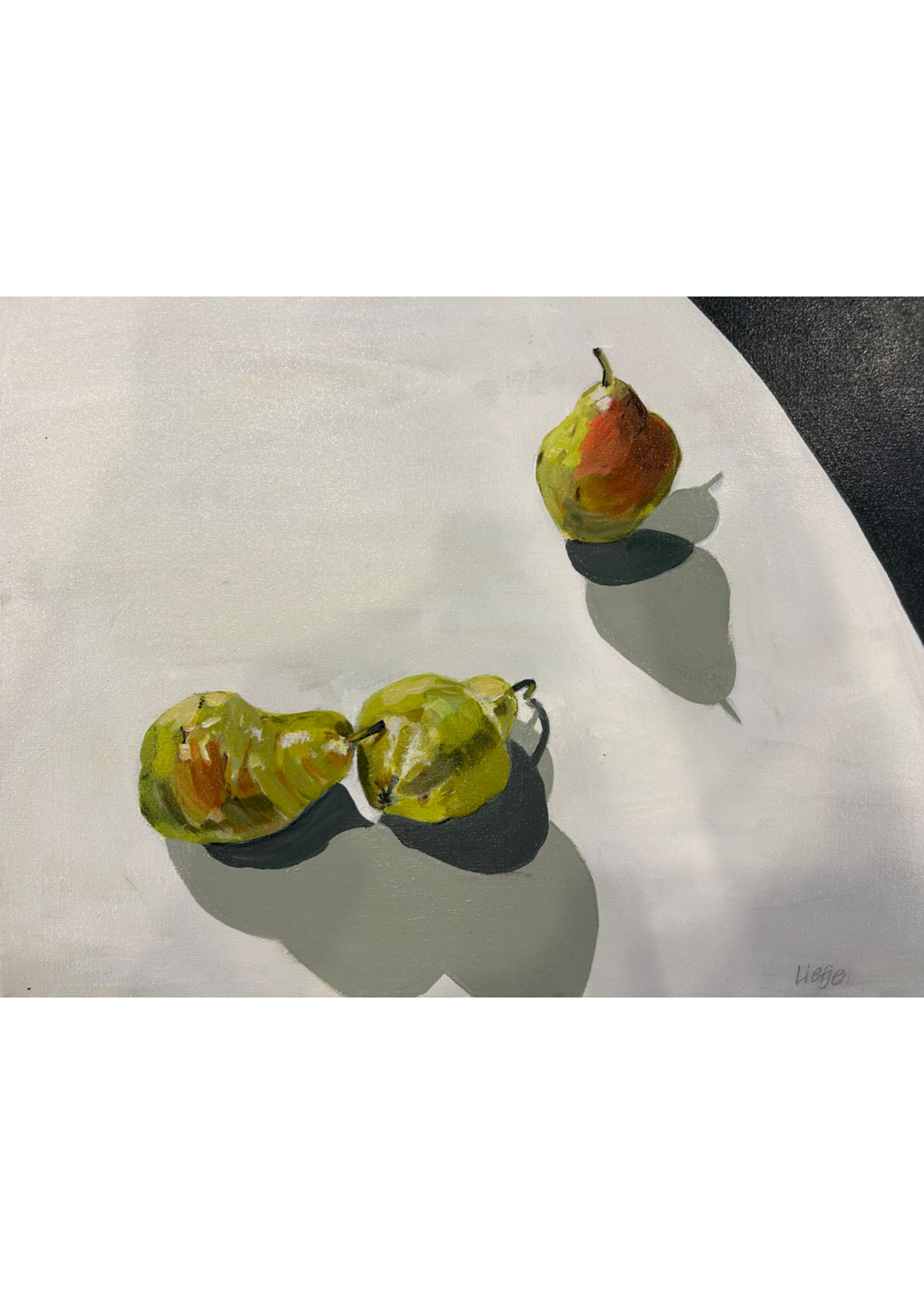 Liefje Smith "Pears- Two and One" 20x16