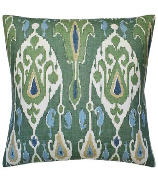 Ryan Studio Ikat Bokhara Emerald Pillow