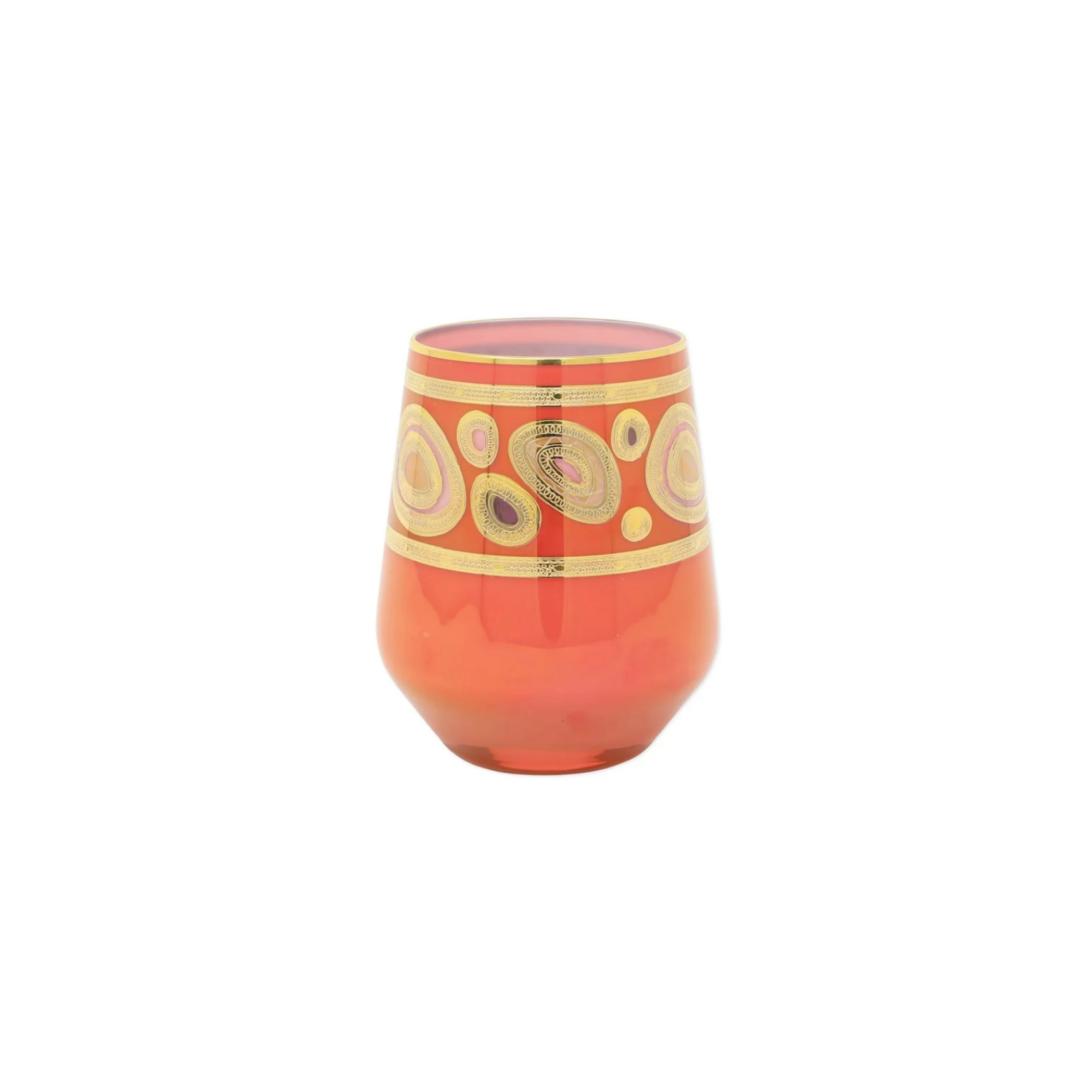 Vietri Regalia Stemless wine