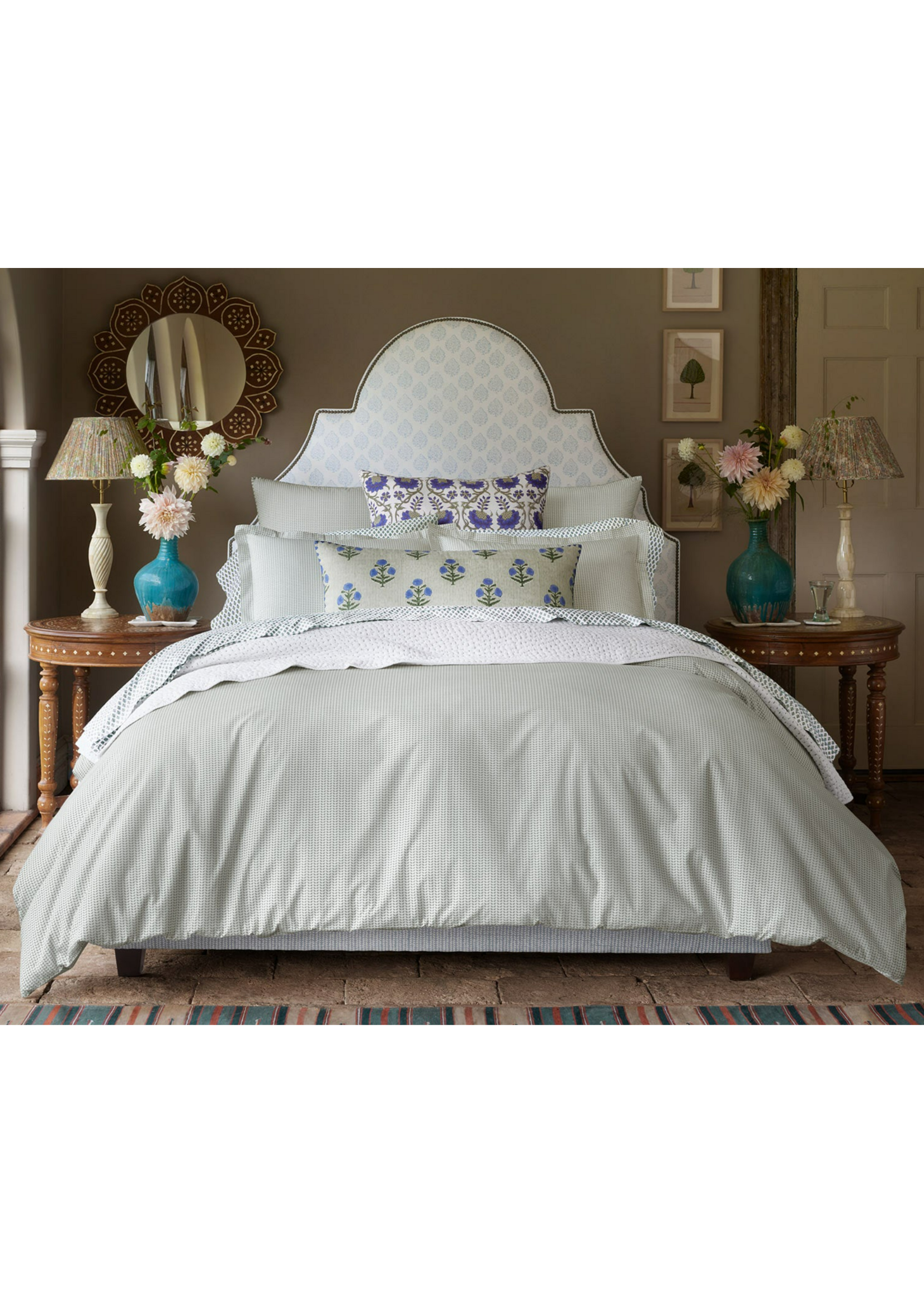 John Robshaw Cinde Sage Duvet