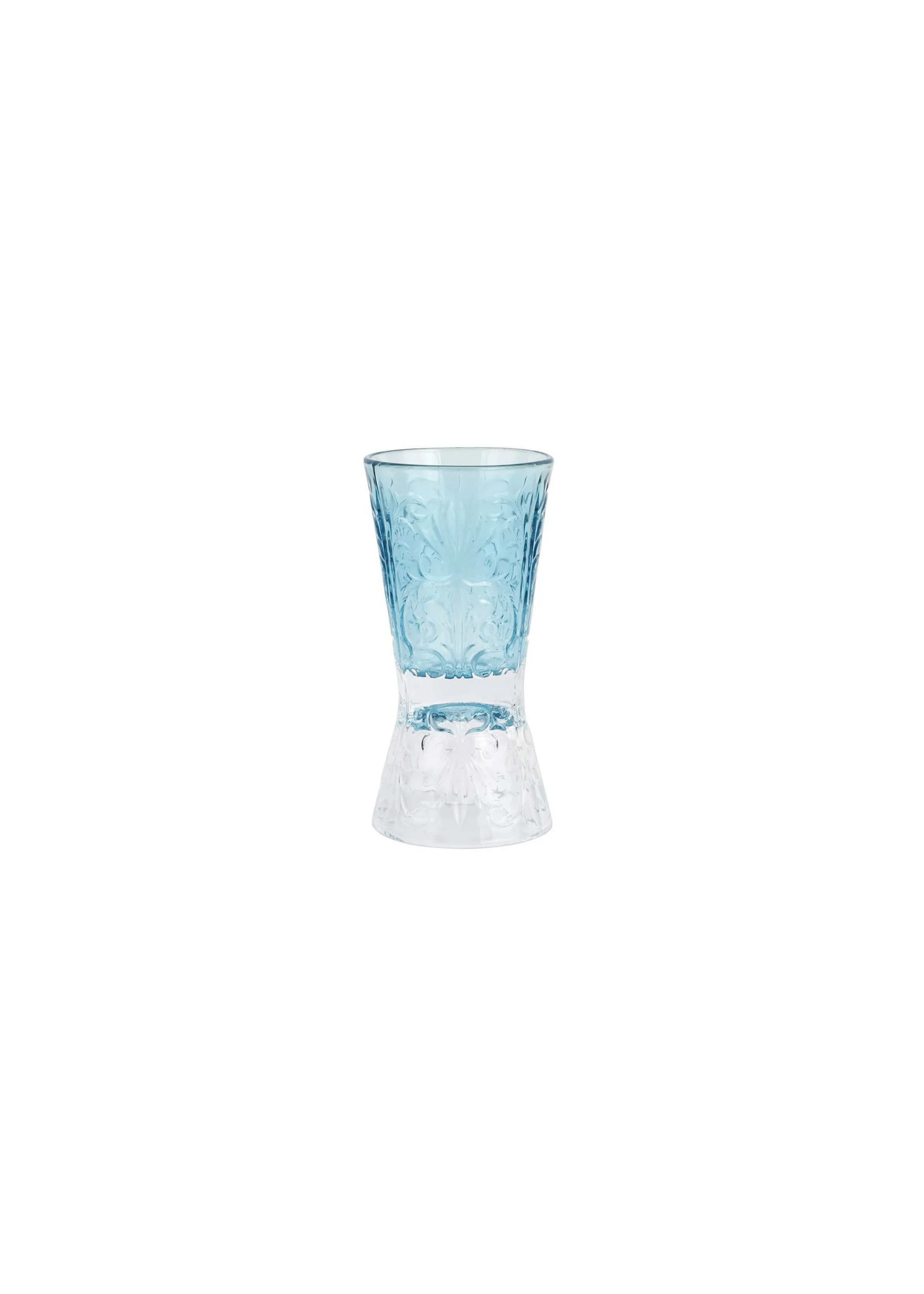 Barocco Light Blue Liquor Glass