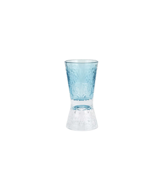 Vietri Barocco Light Blue Liquor Glass