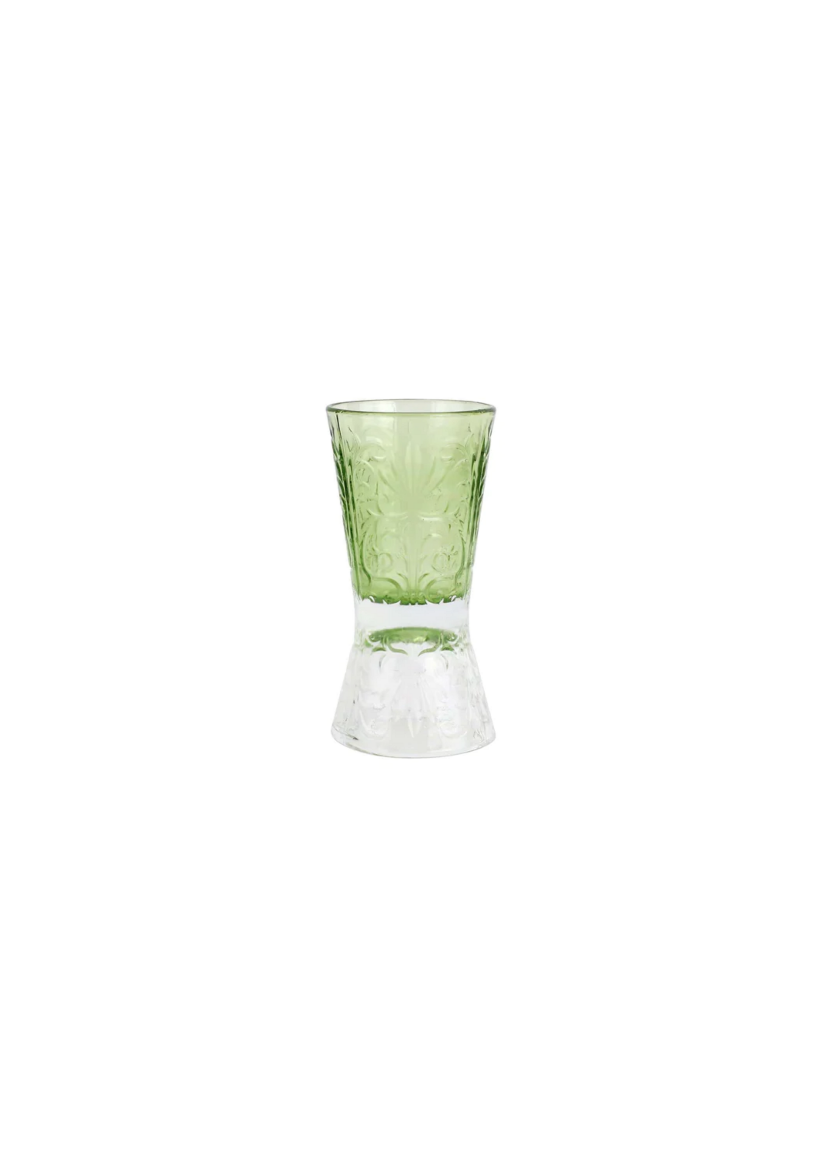 Barocco Mint Green Liquor Glass