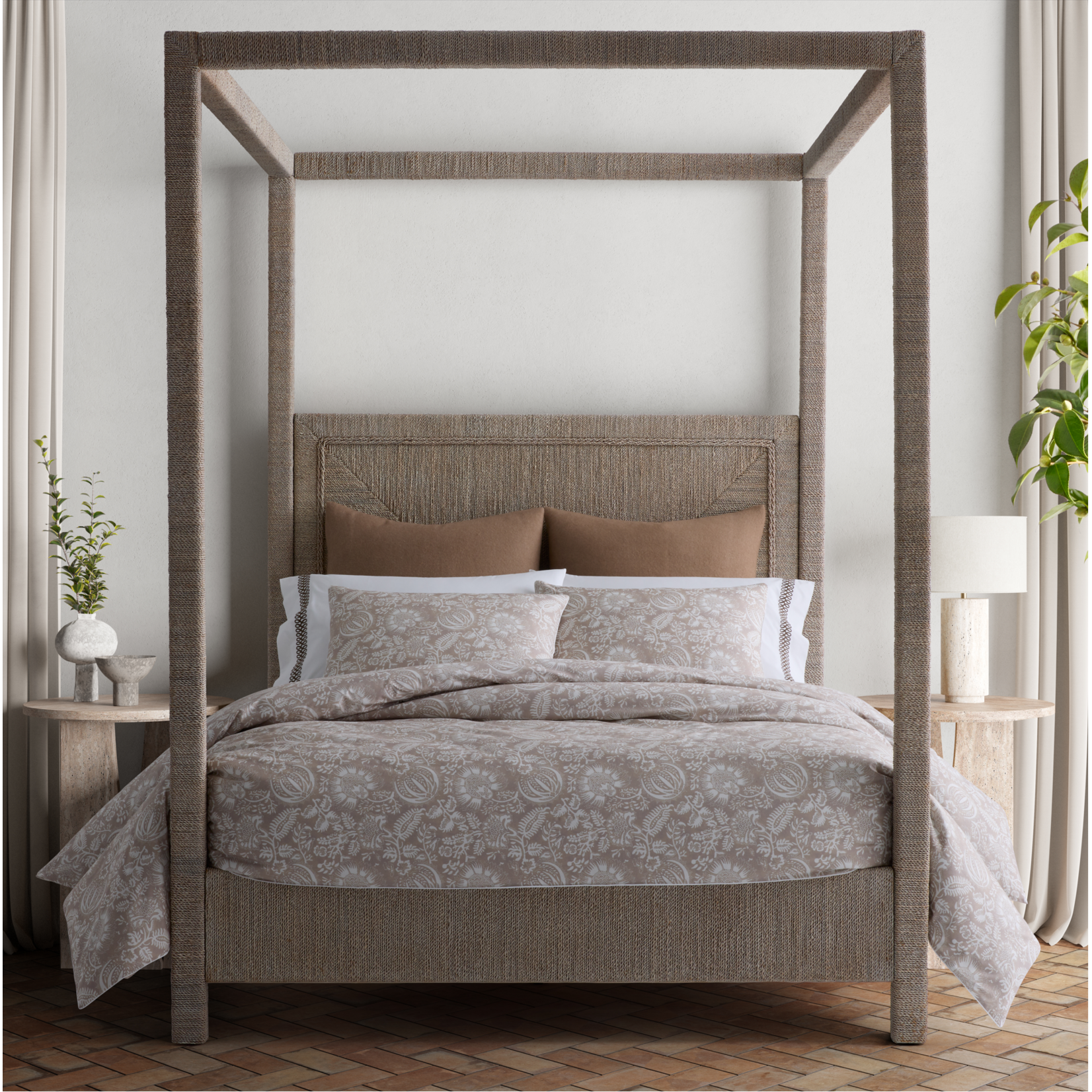 Matouk Matouk Granada Sham Hazy Blue