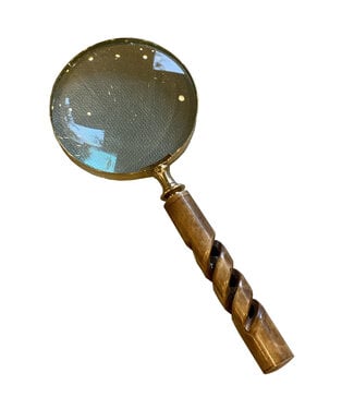 A Sanoma  Inc Bone Twist Magnifying Glass