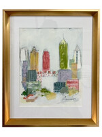 Gold Framed Cityscape II
