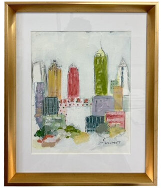 Christy Holmes Christy Holmes "Gold Framed Cityscape II"