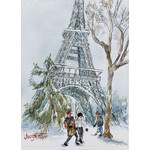 (SOLD) Promenade Dans La Neige
