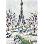(SOLD) Eifel En Hiver