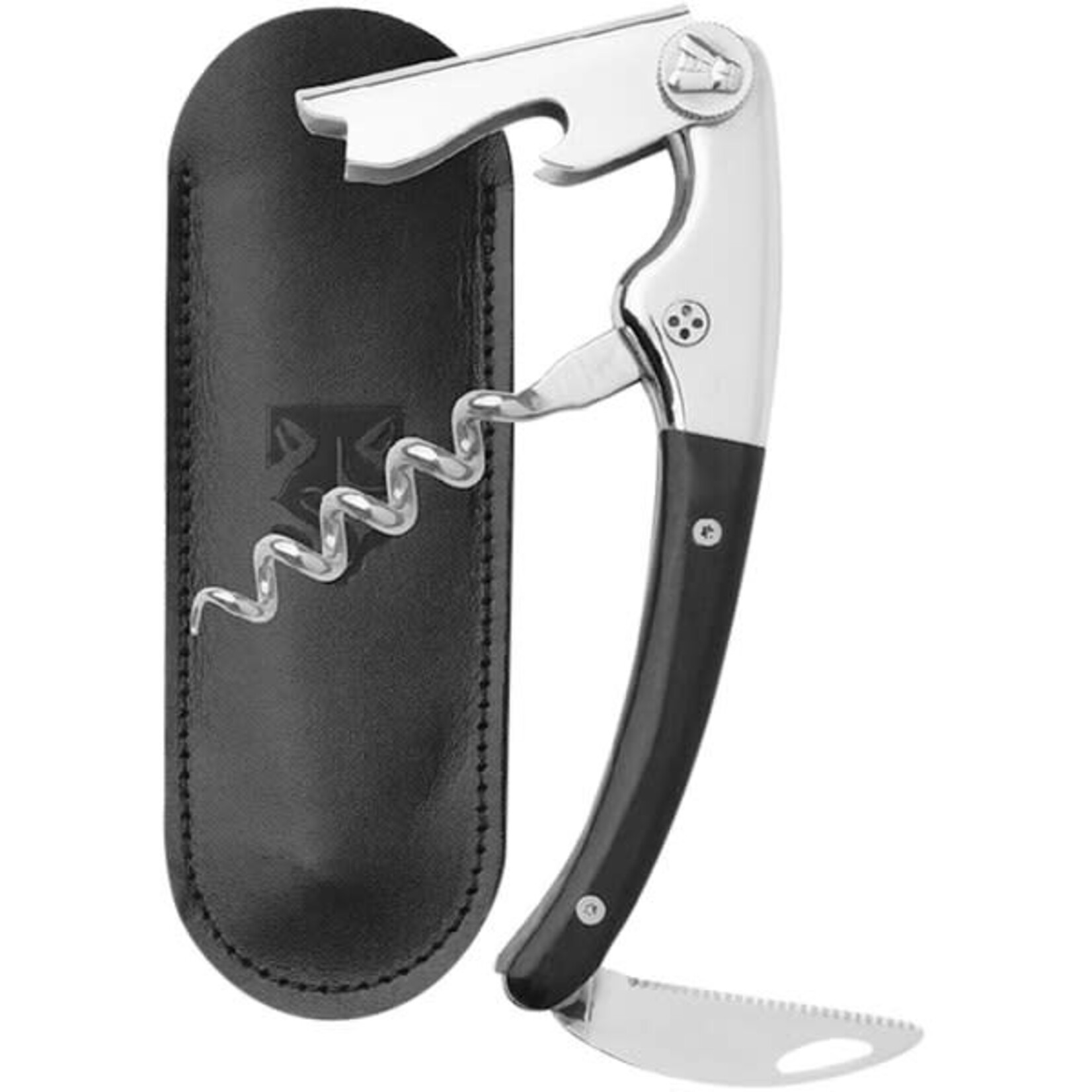 Clos Laguiole Corkscrew w/ Black Horn Handle