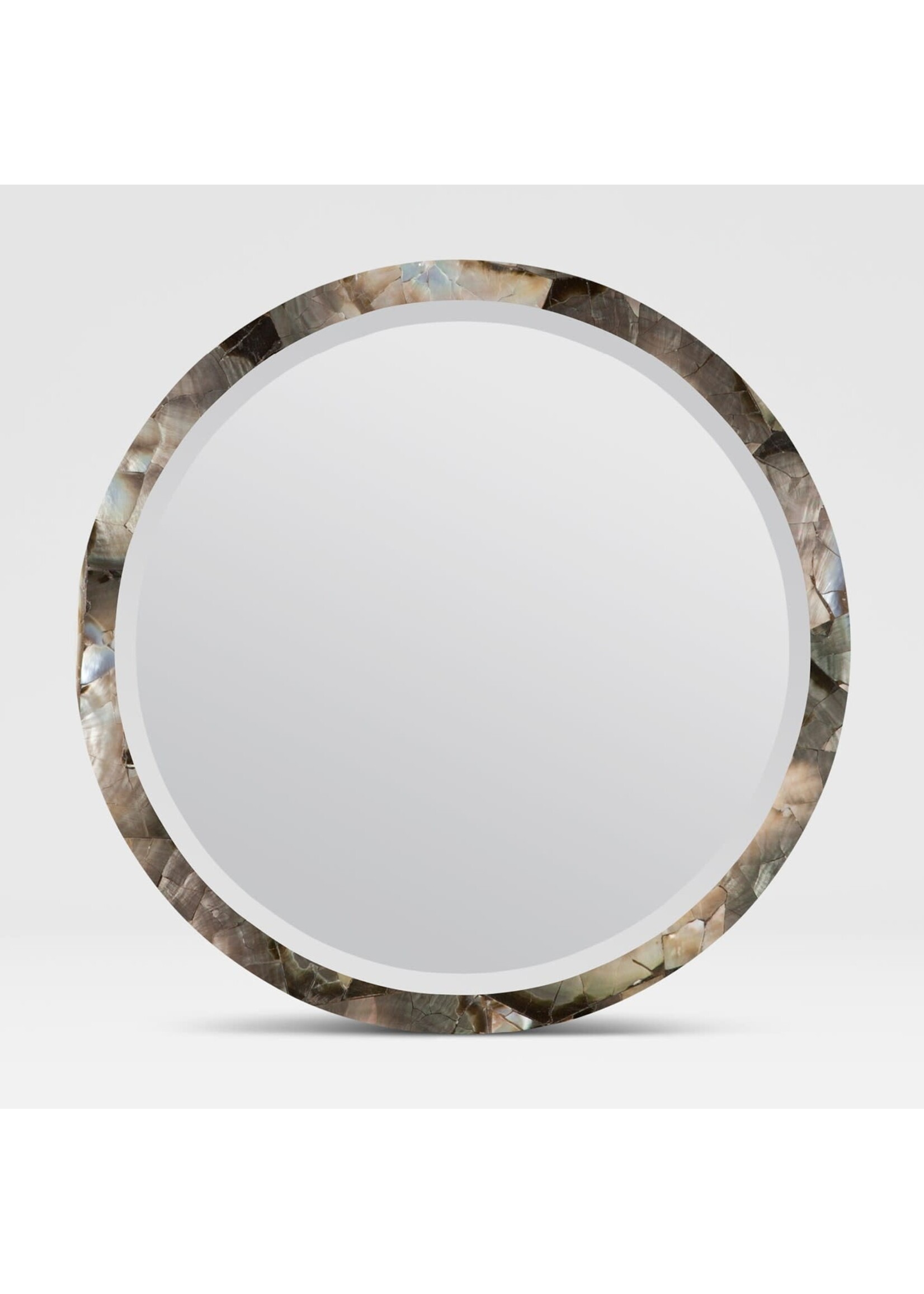 Silver Mother of Pearl Mirror