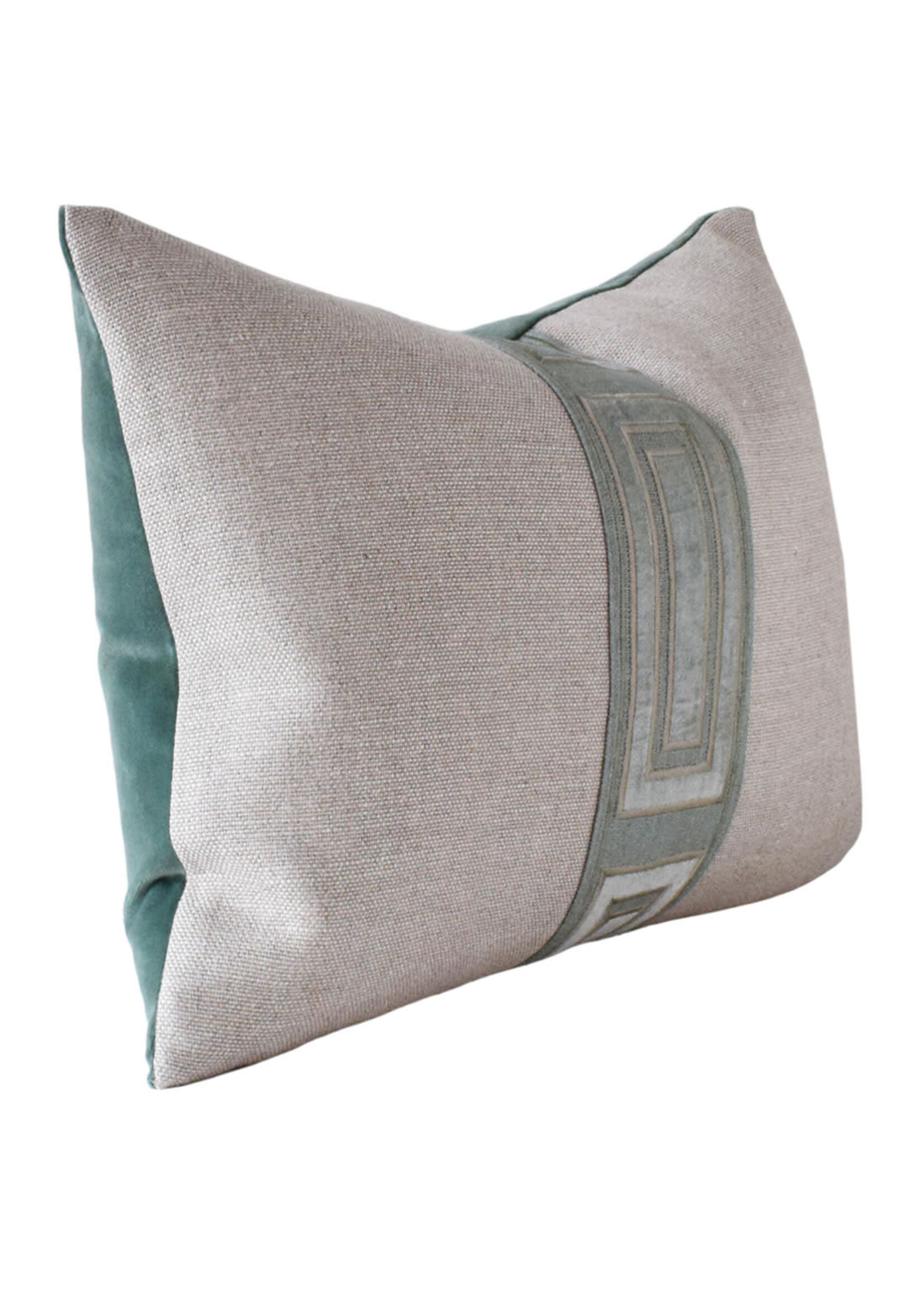 Giorgio Linen Ingot Tape Rain Pillow