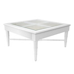 Worlds Away Bamboo and Cane Coffee Table