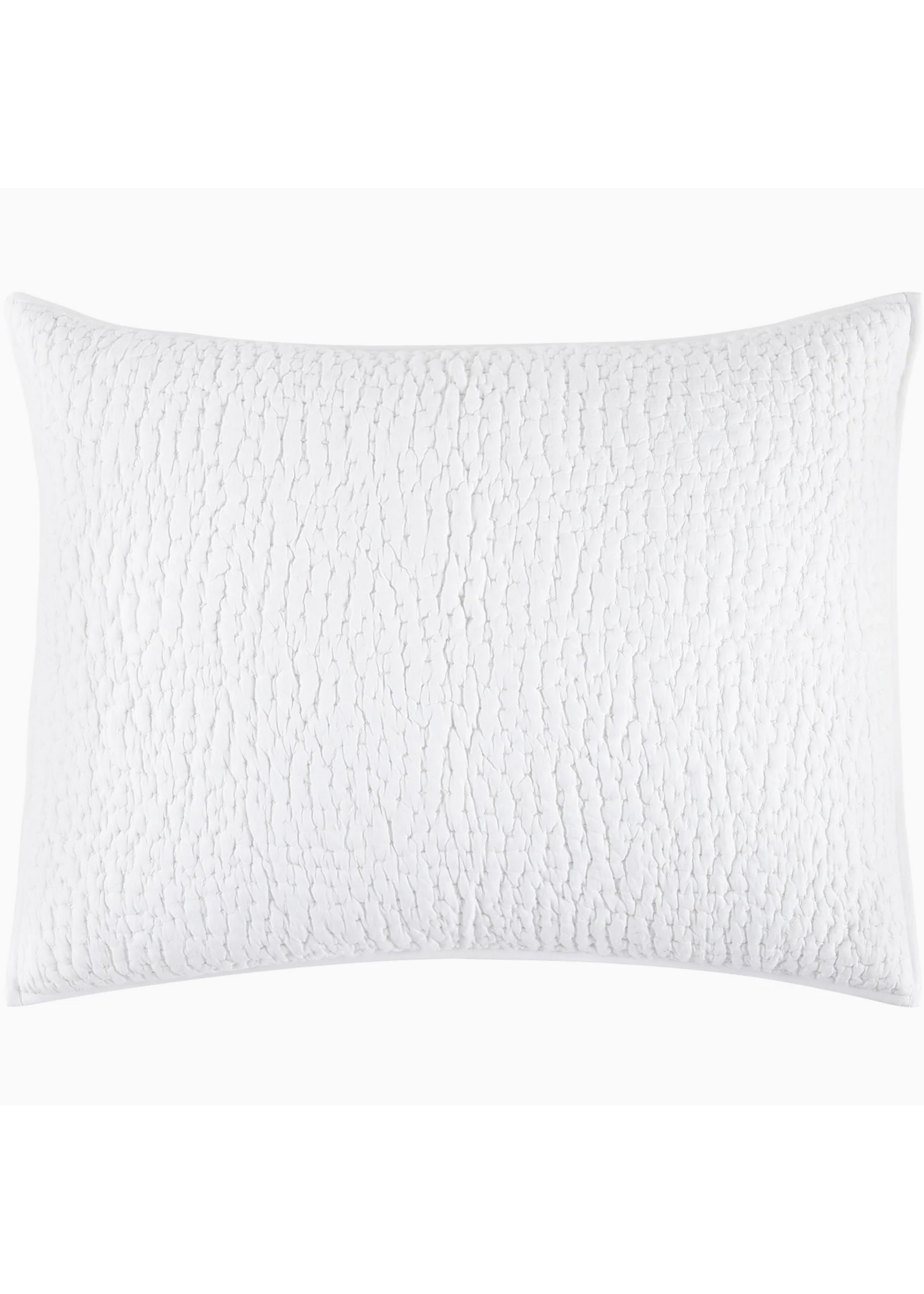 John Robshaw Hand Stitched White King Sham