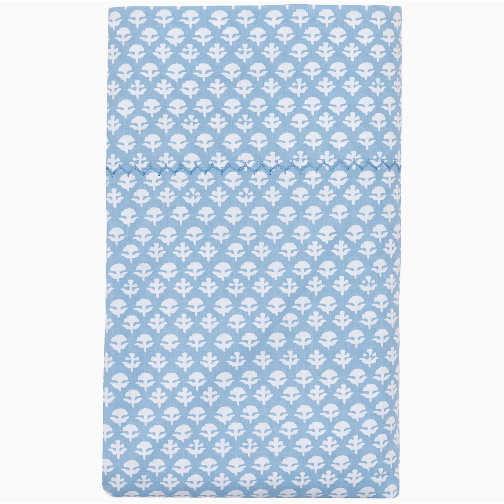 John Robshaw John Robshaw Bindi Light Indigo Organic Sheet Set Full/Queen