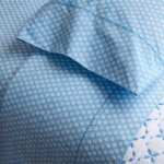 John Robshaw John Robshaw Bindi Light Indigo Organic Sheet Set Full/Queen