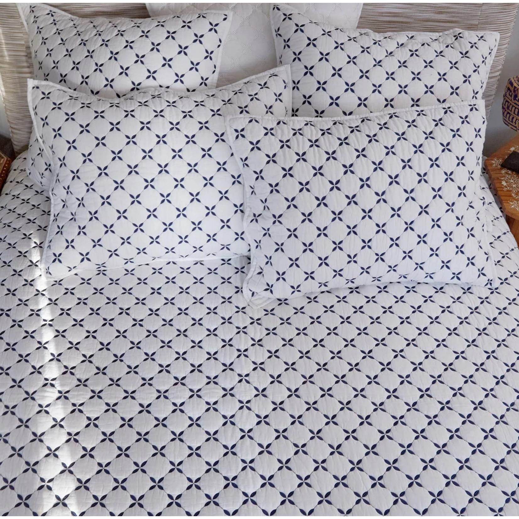 John Robshaw John Robshaw Layla Indigo Standard Sham